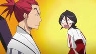 Rukia and Renji's funny moment (Image Source: Studio Pierrot)
